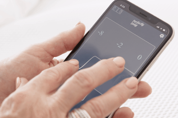 Perfectly snug temperature controlled smart bed