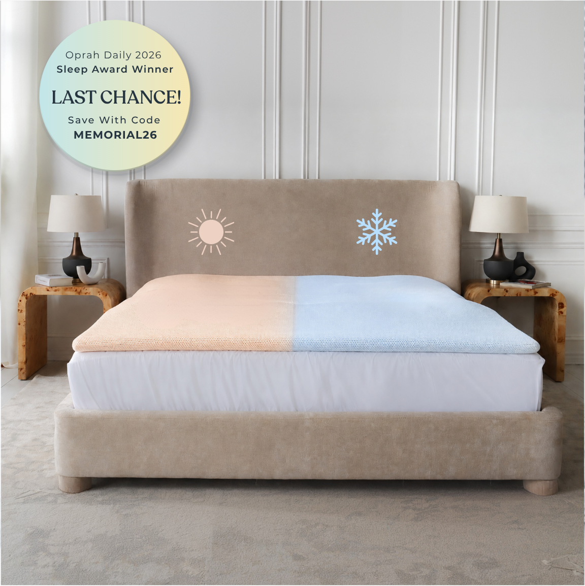 The Smart Topper - Cooling Mattress Topper