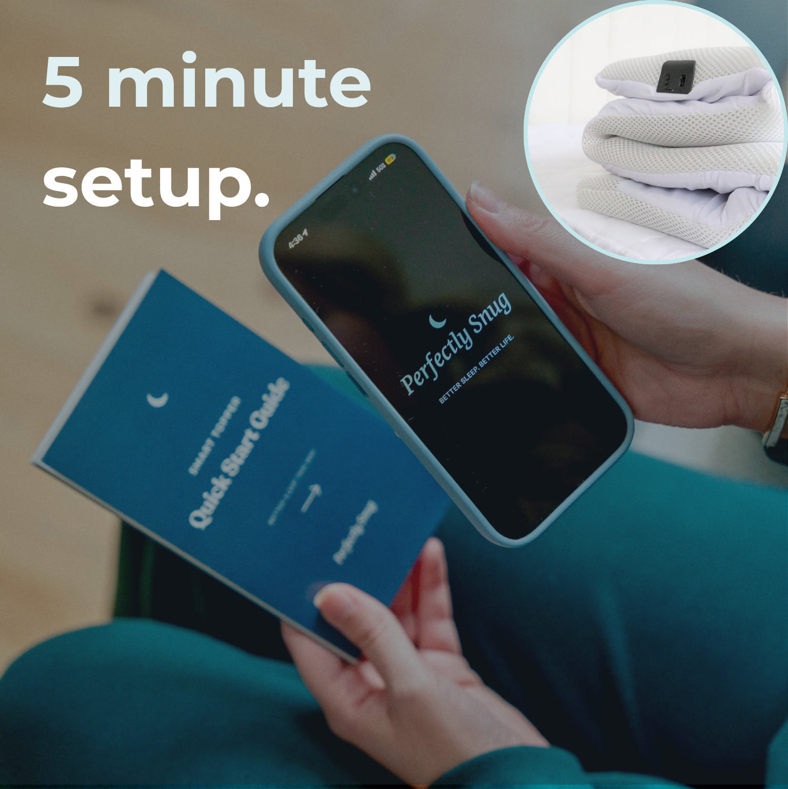 The Smart Topper - Cooling Mattress Topper