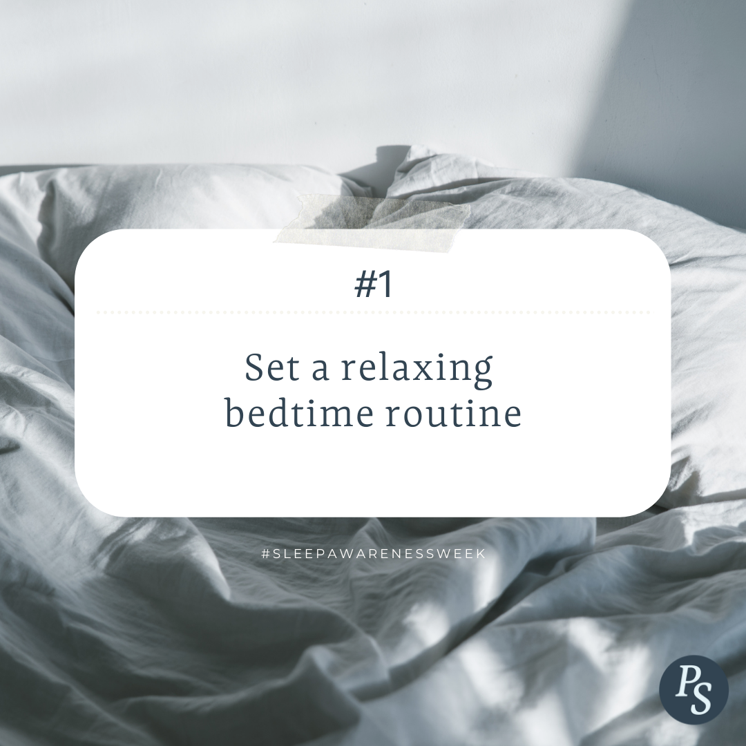 Sleep Tip #1: Set Yourself Up for a Better Sleep Routine