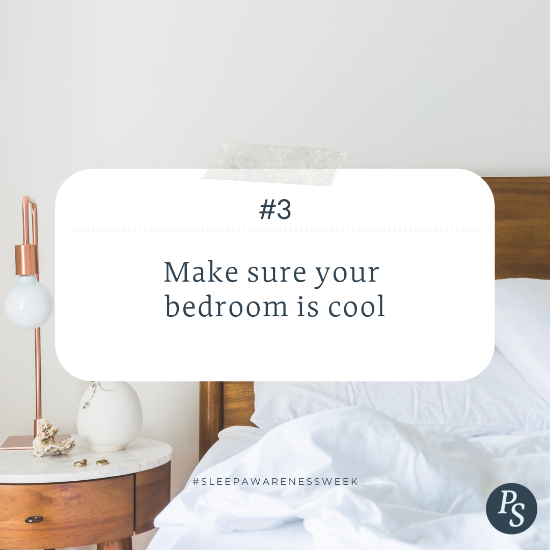 Sleep Tip #3: Sleep in a Cool Room
