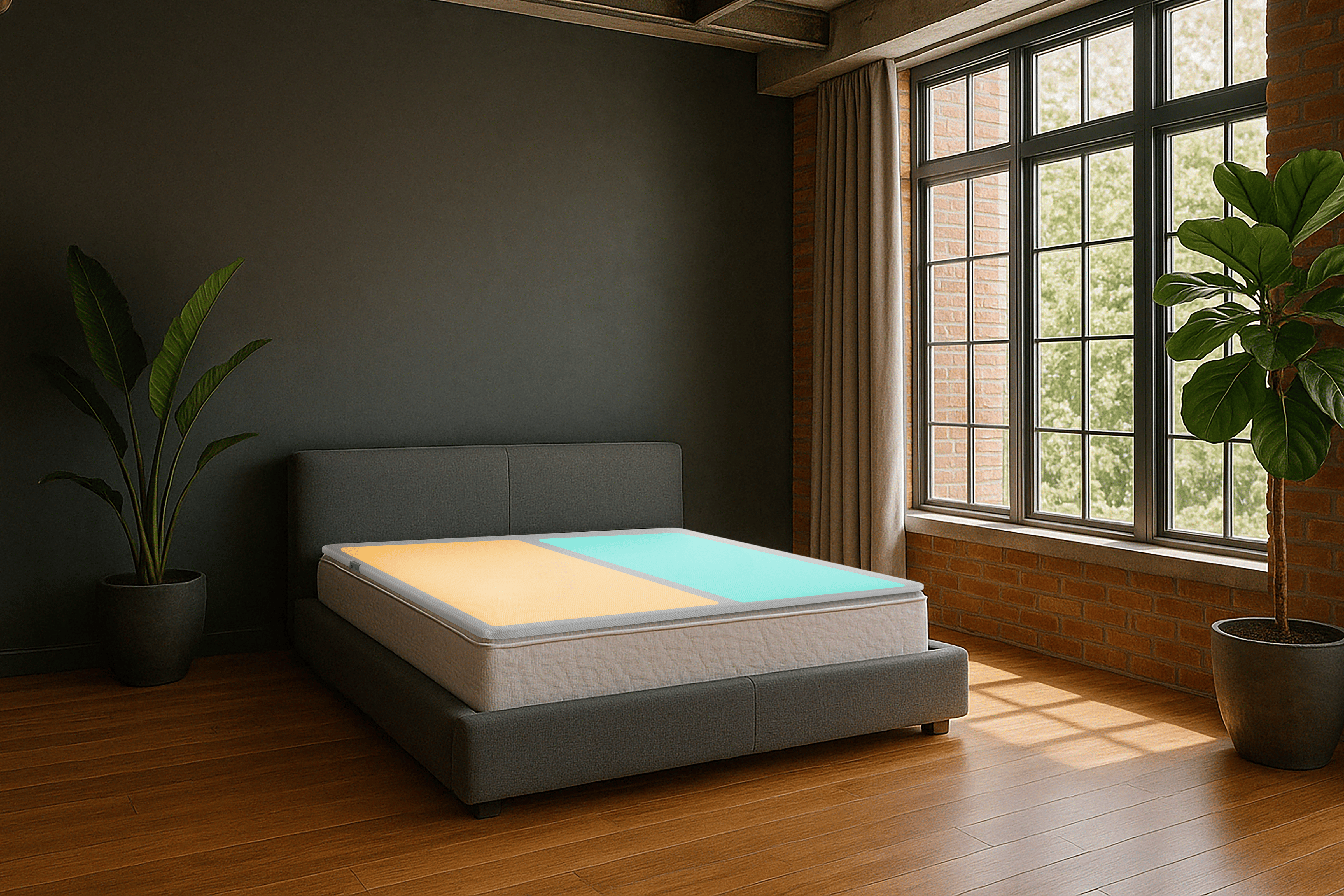 Perfectly Snug Smart Topper Cooling Mattress Topper