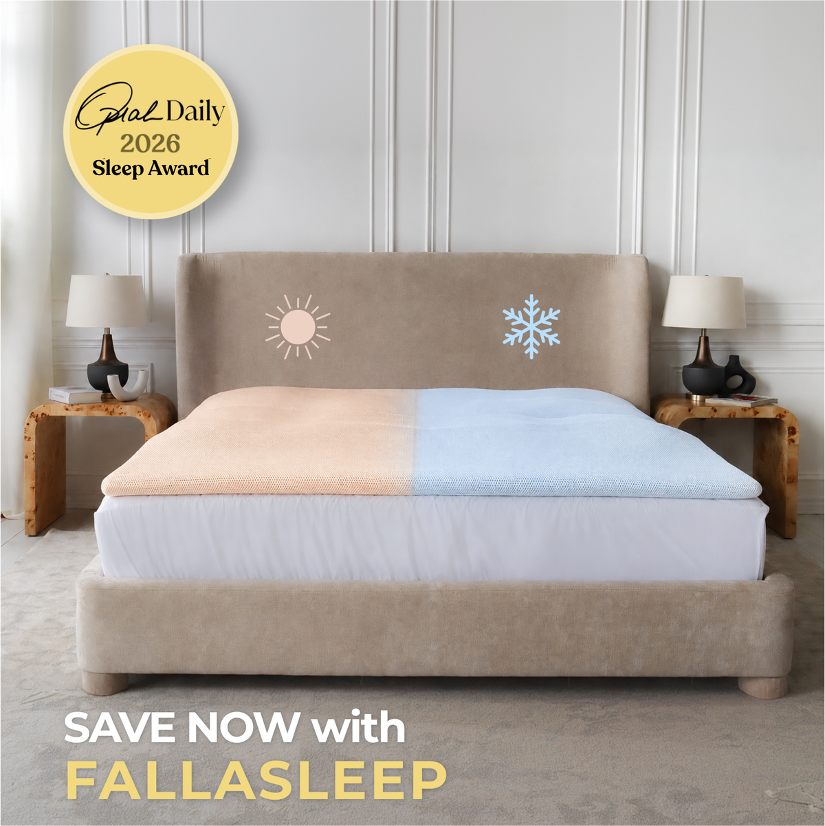 The Smart Topper - Cooling Mattress Topper