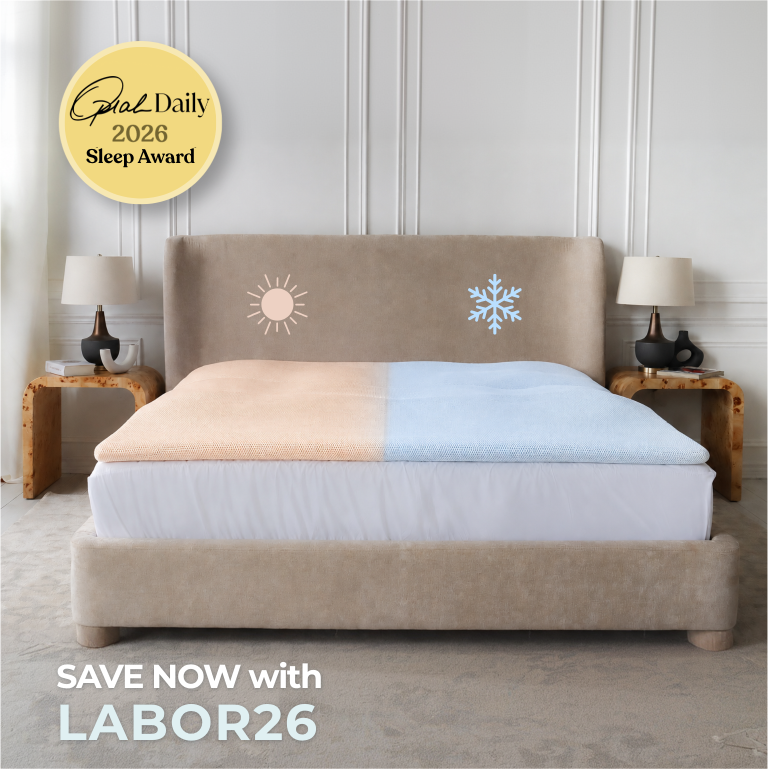 The Smart Topper - Cooling Mattress Topper